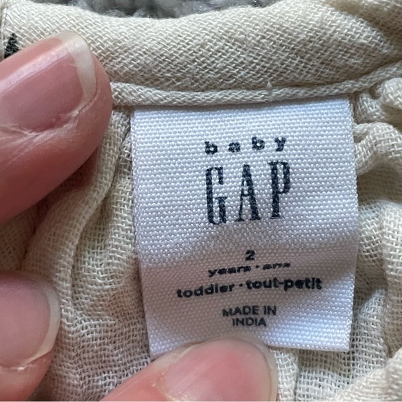 🔥2 for $25🔥GAP Toddler Ruffle Gauze Top - Picture 5 of 6